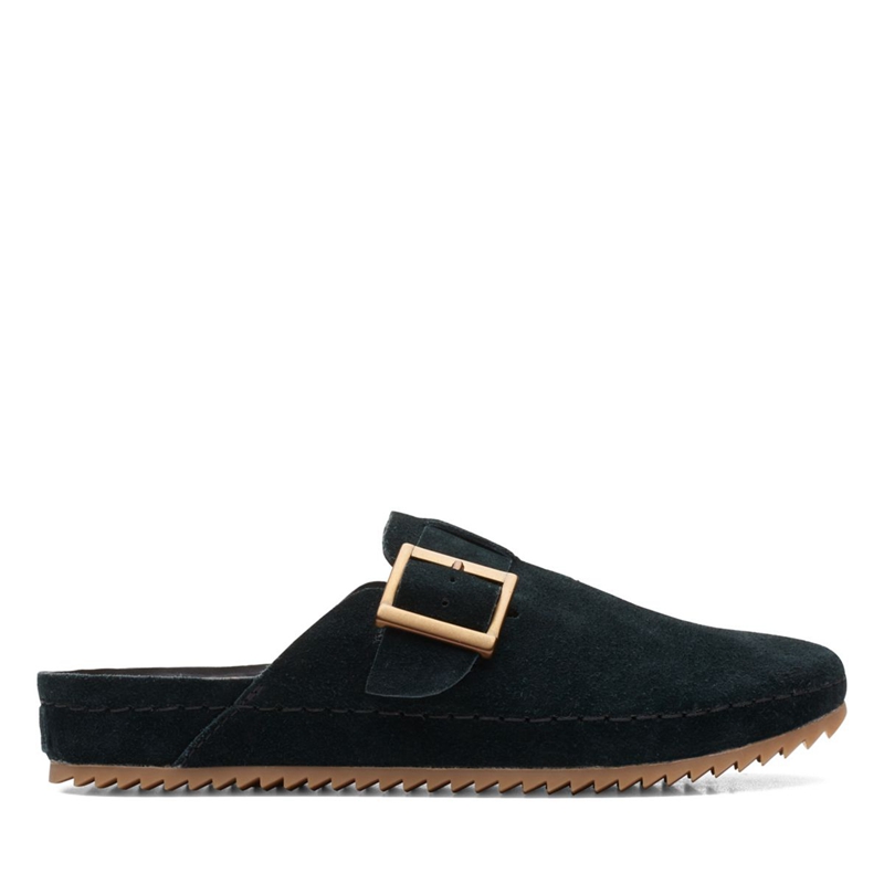 Black Clarks Brookleigh Mule Sde Women's Clogs | 70842-AMWS