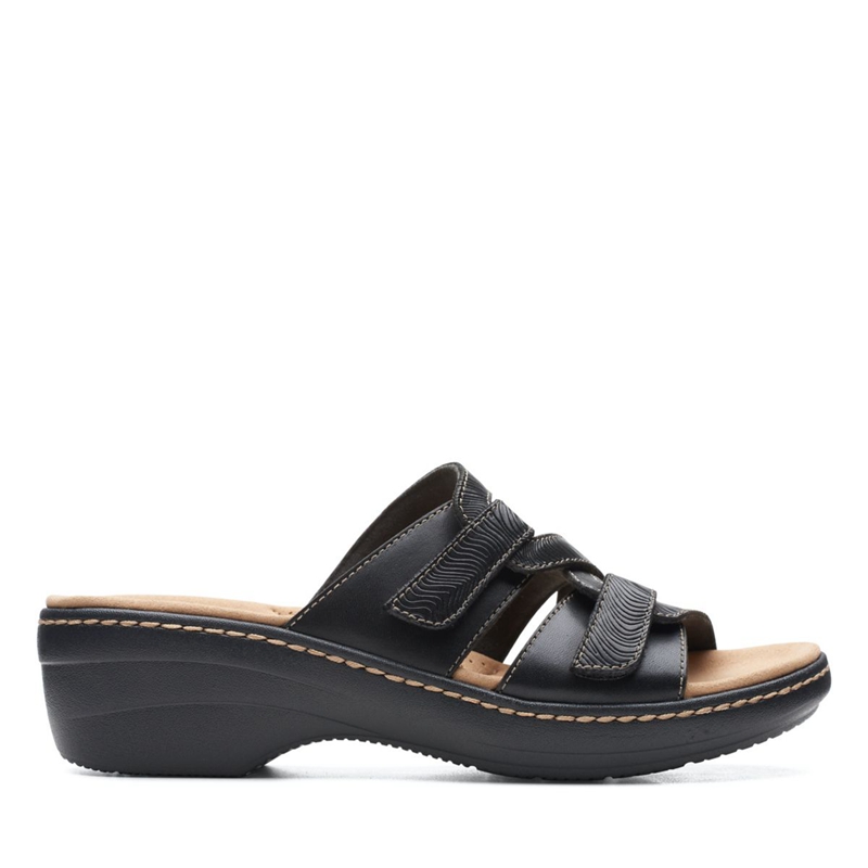 Black Clarks Merliah Karli Women's Sandals | 49163-RNOL