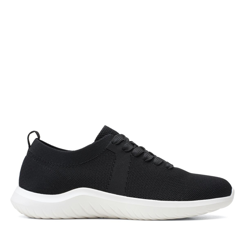 Black Clarks Nova Glint Women's Sneakers | 21867-YTPI