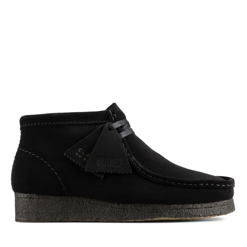 Black Clarks Sde Women's Desert Boots | 41329-PWCZ