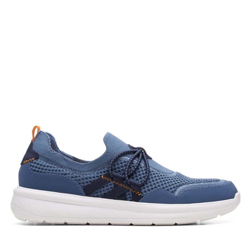 Blue Clarks Ezera Run Combi Women's Sneakers | 40658-PJFM