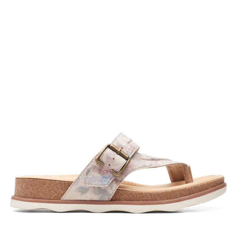 Brown Clarks Brynn Madi Sand Interest Women's Sandals | 02591-GQMO