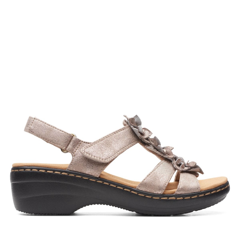 Grey Clarks Merliah Sheryl Women's Sandals | 50493-IQUL