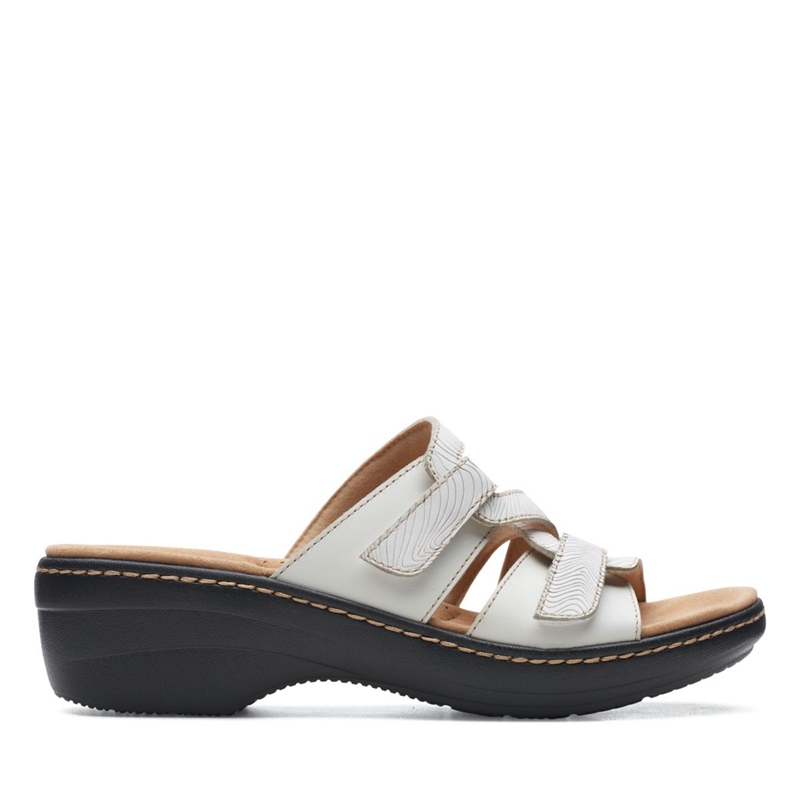 White Clarks Merliah Karli Women's Sandals | 90526-YPQU