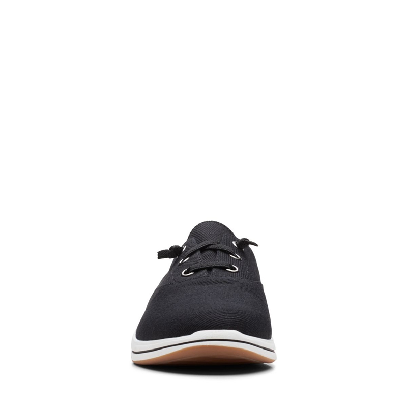 Black Clarks Breeze Ave Women's Sneakers | 87219-GJSW