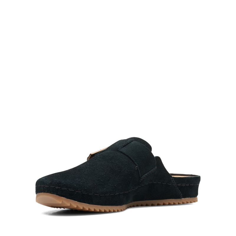 Black Clarks Brookleigh Mule Sde Women's Clogs | 70842-AMWS