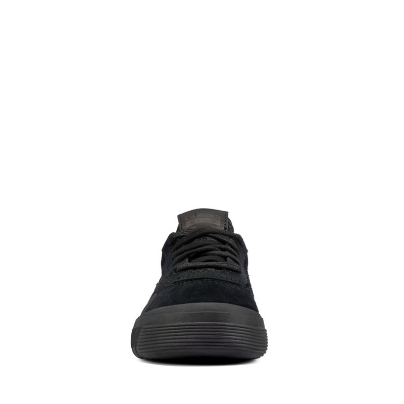 Black Clarks Cica Sde Kids' Sneakers | 56720-QOWN