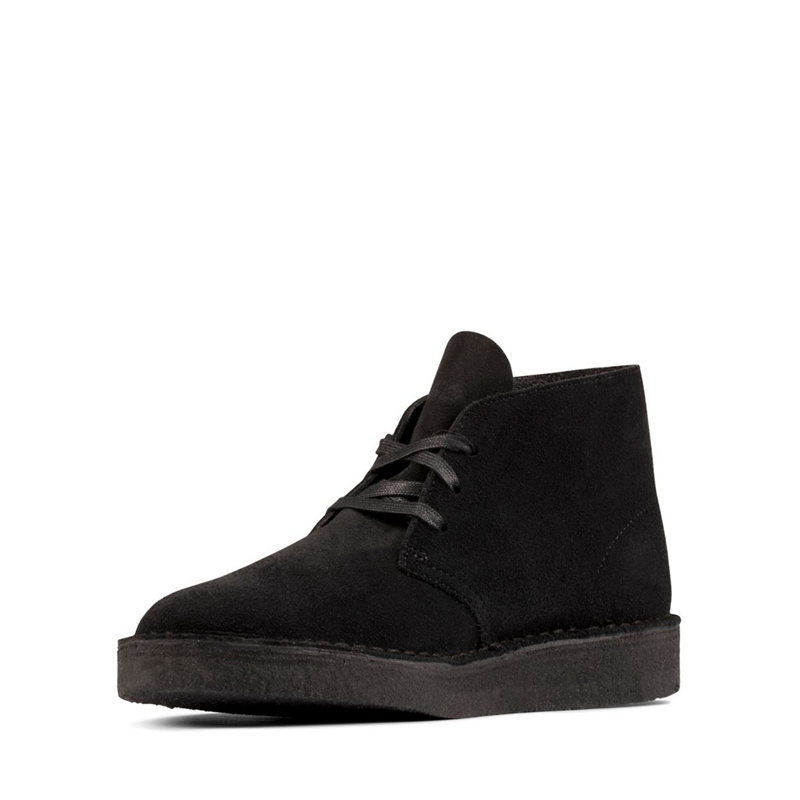 Black Clarks Coal Sde Men's Chukka Boots | 42571-KABJ