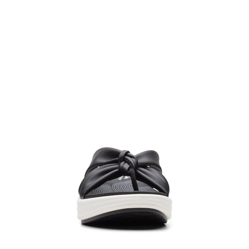 Black Clarks Drift Ave Women's Sandals | 94872-OJTU