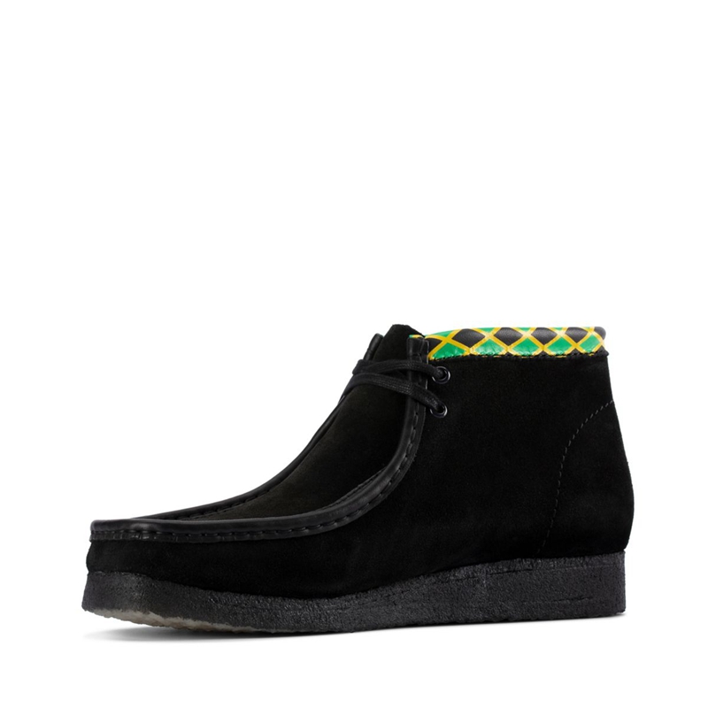 Black Clarks Jamaica Bee /Multi Men's Chukka Boots | 30875-KGTQ