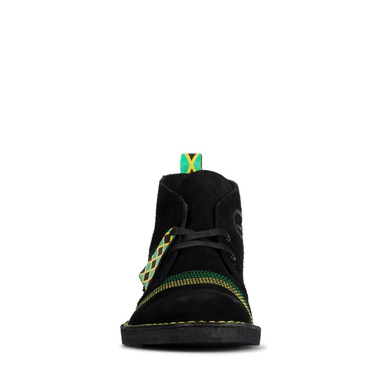 Black Clarks Jamaica /Multi Men's Chukka Boots | 83410-NBLZ