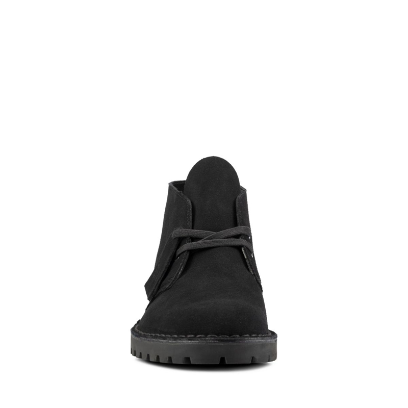 Black Clarks Rock Sde Men's Chukka Boots | 67081-AYBI