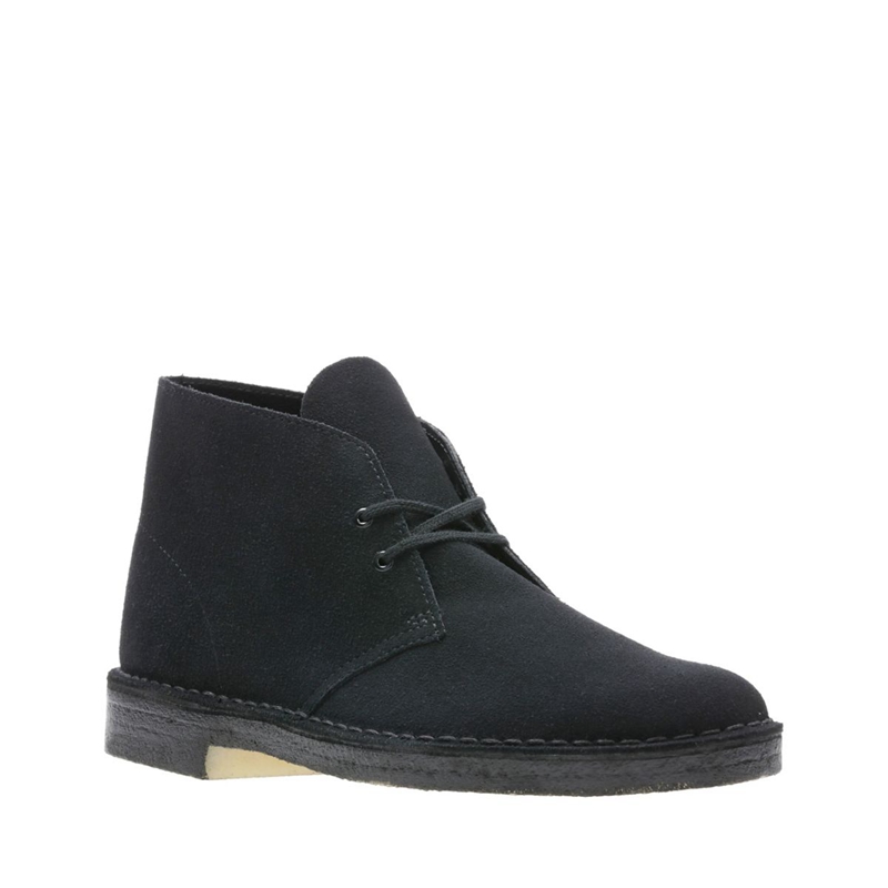 Black Clarks Sde Men's Ankle Boots | 17462-TMNS