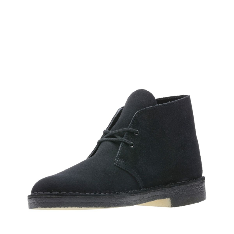 Black Clarks Sde Men's Ankle Boots | 17462-TMNS