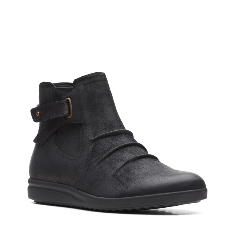 Black Clarks Tamzen Mid Women's Chukka Boots | 79213-PLAB