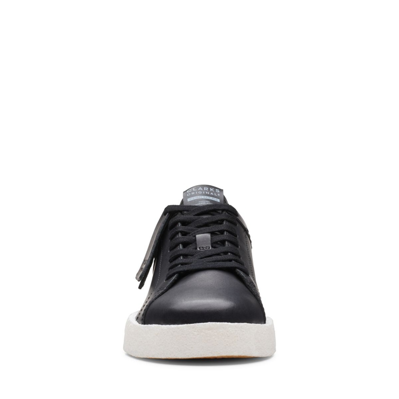 Black Clarks Tormatch Women's Sneakers | 50678-YIAT