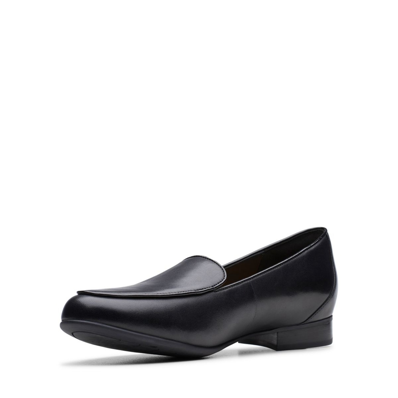 Black Clarks Un Blush Ease Leather Women's Pumps | 34907-EURZ