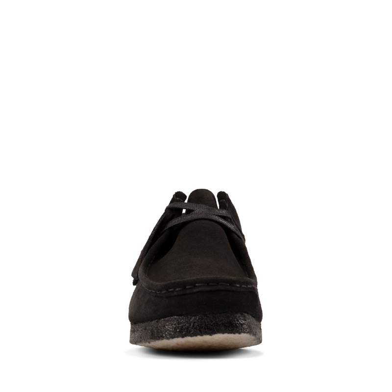 Black Clarks Wallabee Sde Women's Slip Ons | 63291-IJSG