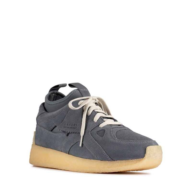 Blue Clarks Breacon Suede Men's Sneakers | 71308-BLGD