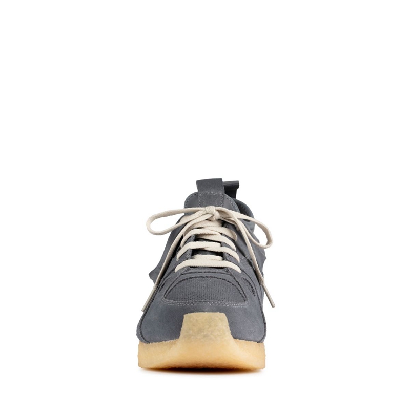 Blue Clarks Breacon Suede Men's Sneakers | 71308-BLGD