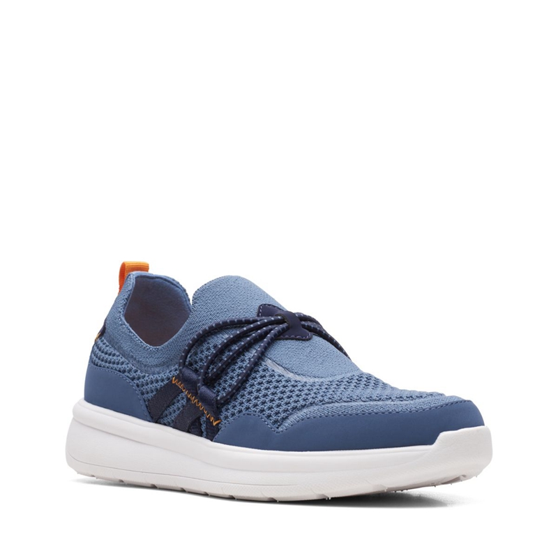 Blue Clarks Ezera Run Combi Women's Sneakers | 40658-PJFM