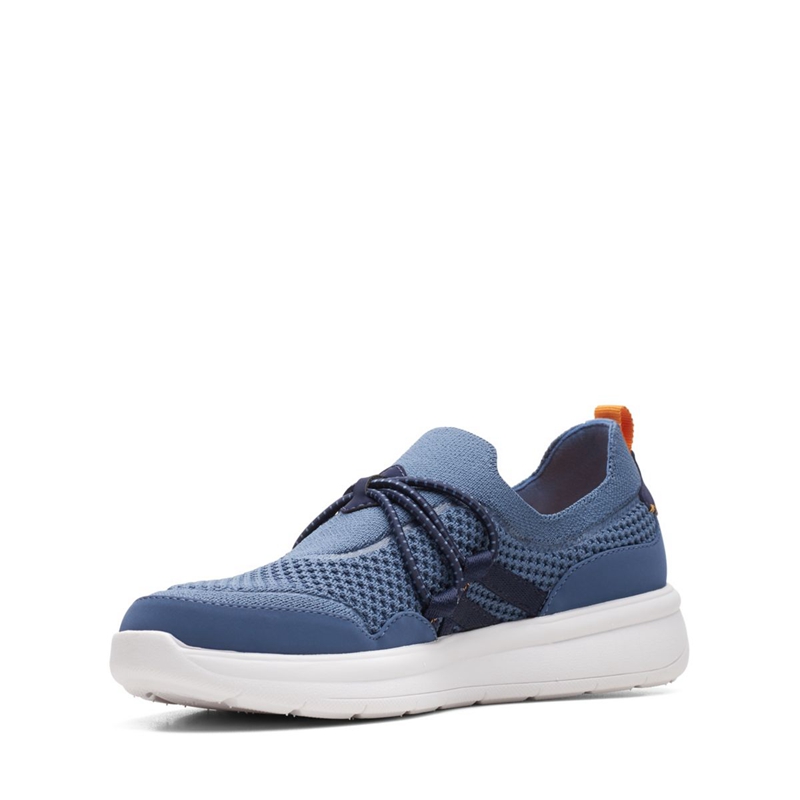 Blue Clarks Ezera Run Combi Women's Sneakers | 40658-PJFM