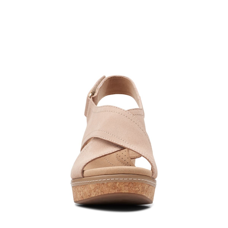 Brown Clarks Giselle Cove Sand Women's Sandals | 43861-ABXF