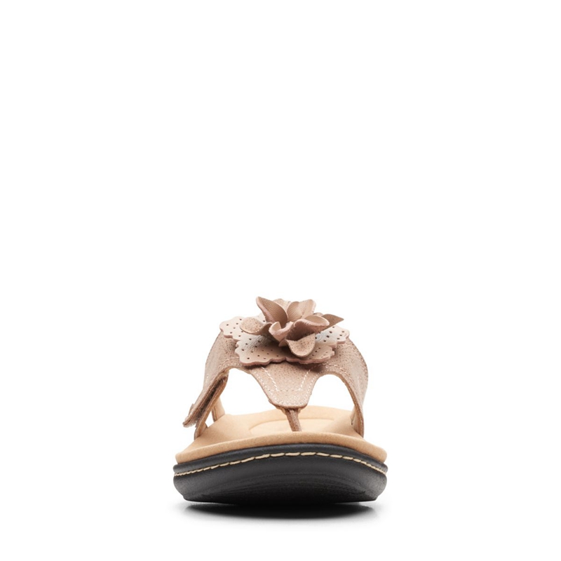 Brown Clarks Laurieann Gema Sand Interest Women's Sandals | 14950-AQJH