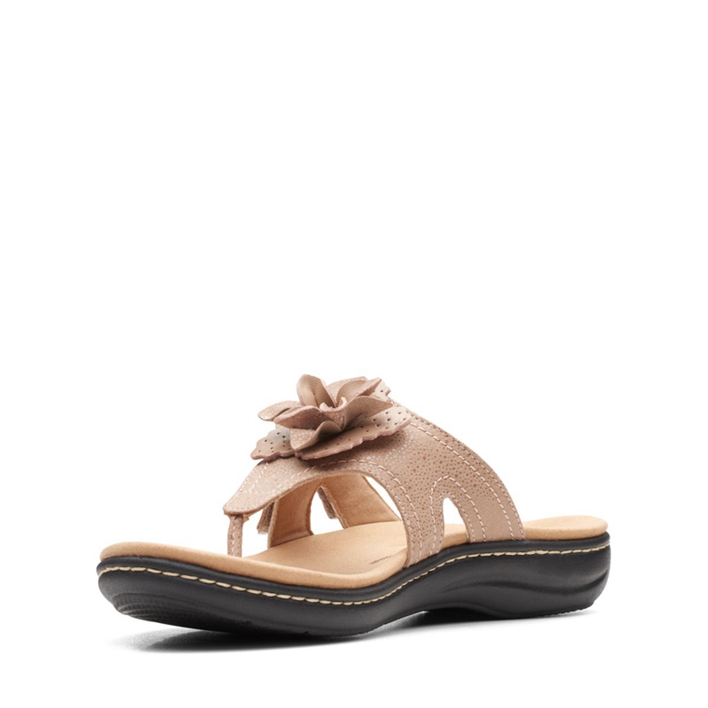 Brown Clarks Laurieann Gema Sand Interest Women's Sandals | 14950-AQJH