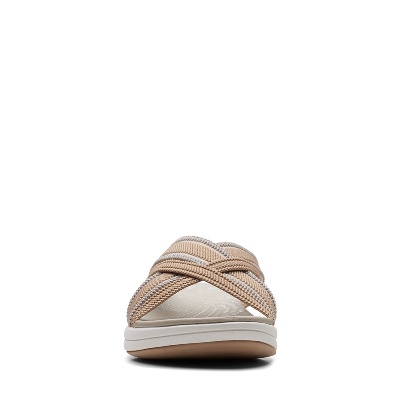 Brown Clarks Mira Isle Sand Women's Sandals | 86371-IUDB