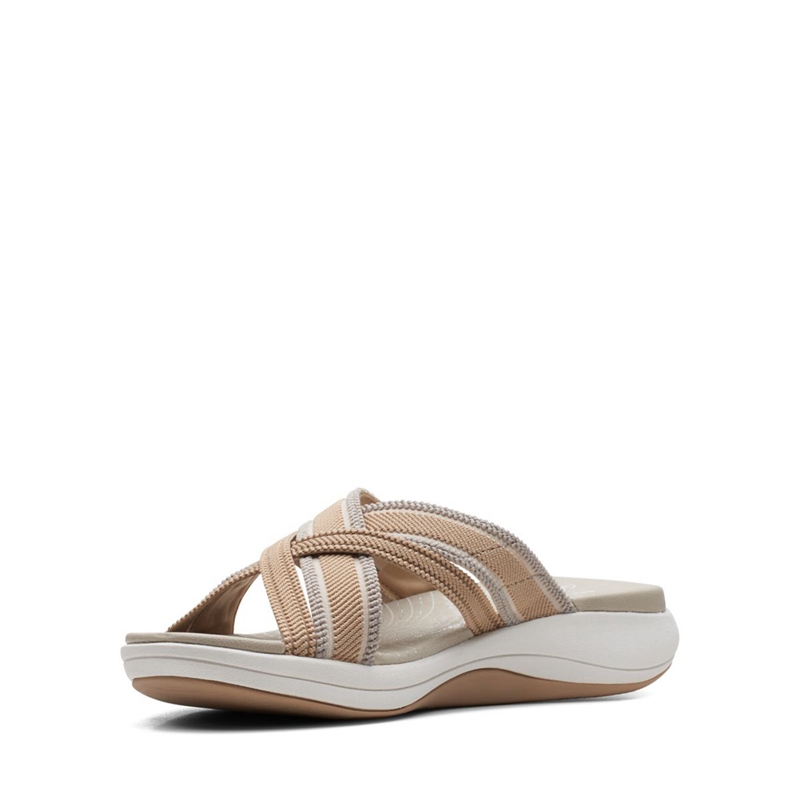 Brown Clarks Mira Isle Sand Women's Sandals | 86371-IUDB