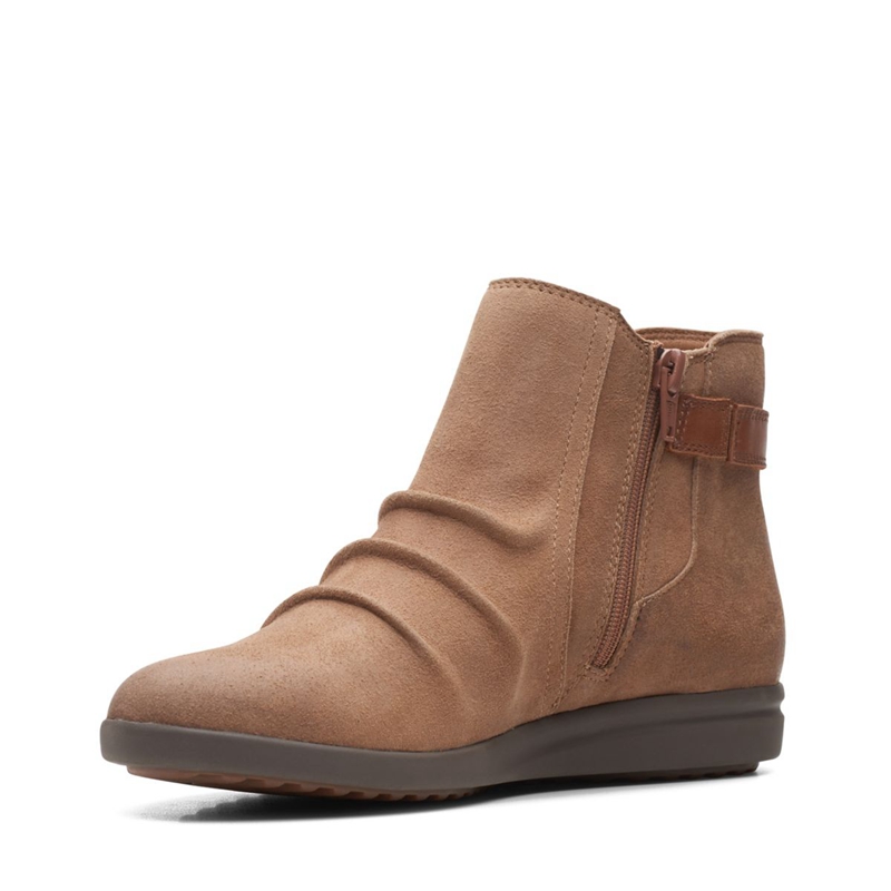 Brown Clarks Tamzen Mid Women's Desert Boots | 15942-FMUK