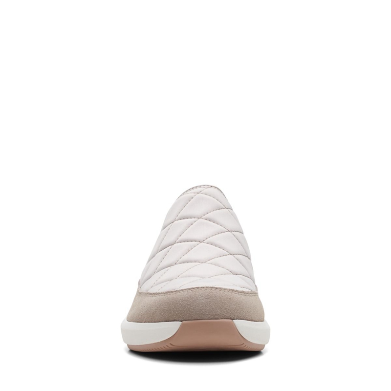 Brown Clarks Un Rio Spark Sand Combi Women's Slip Ons | 08693-PMHK