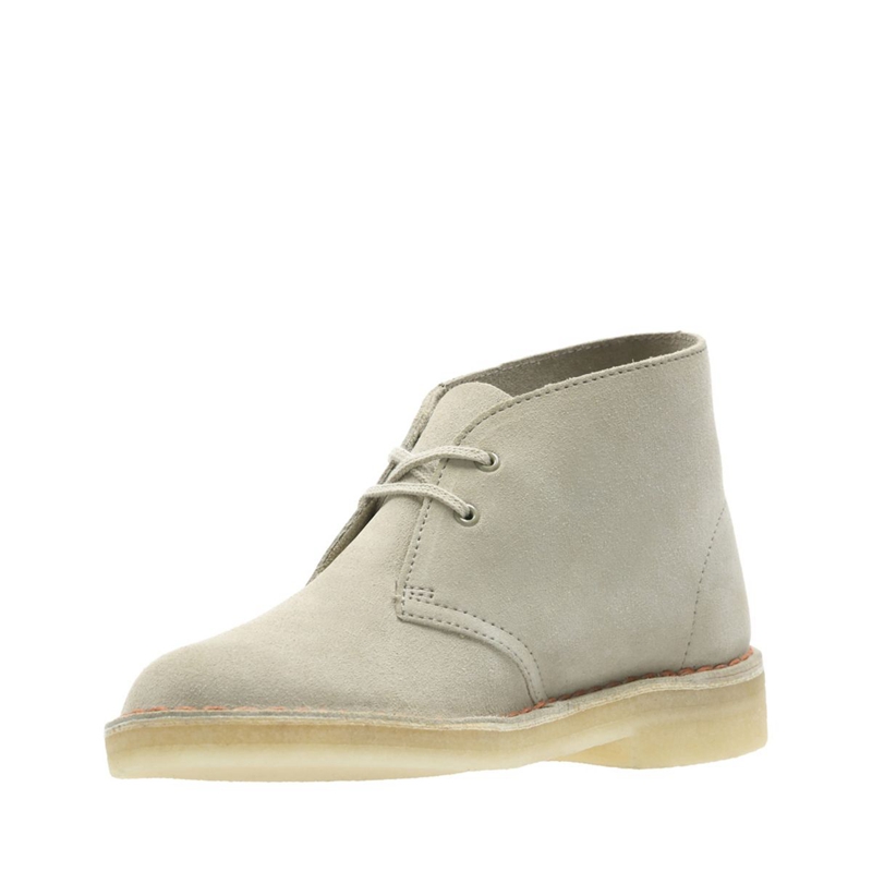 Chocolate Clarks Sand Suede Women's Desert Boots | 23048-BPOQ