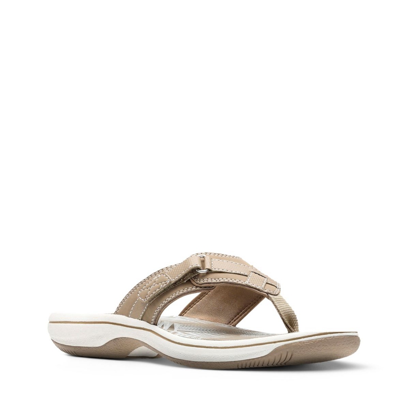 Grey Clarks BREEZE SEA Women's Flip Flops | 79103-RBZX