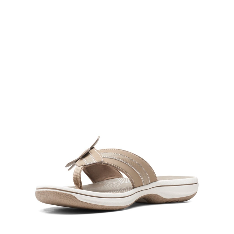 Grey Clarks Brinkley Flora Women's Flip Flops | 73256-XBTN