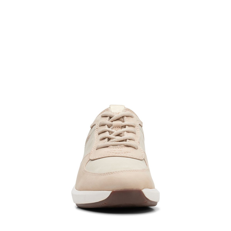 Light Brown Clarks Un Rio Sprint Comb Women's Sneakers | 60482-WGBQ