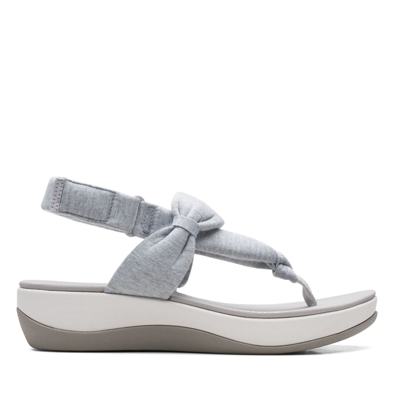 Light Grey Clarks Arla Nicole Women\'s Sandals | 79853-ZWGT