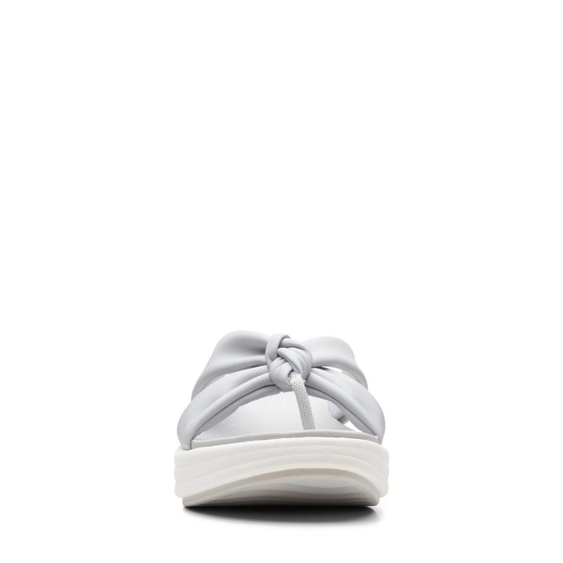 Light Grey Clarks Drift Ave Women's Sandals | 38264-CQLD