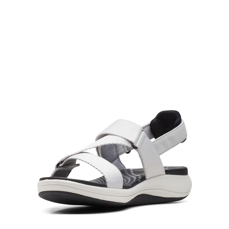 Light Grey Clarks Mira Sun Women's Sandals | 85326-HJDZ