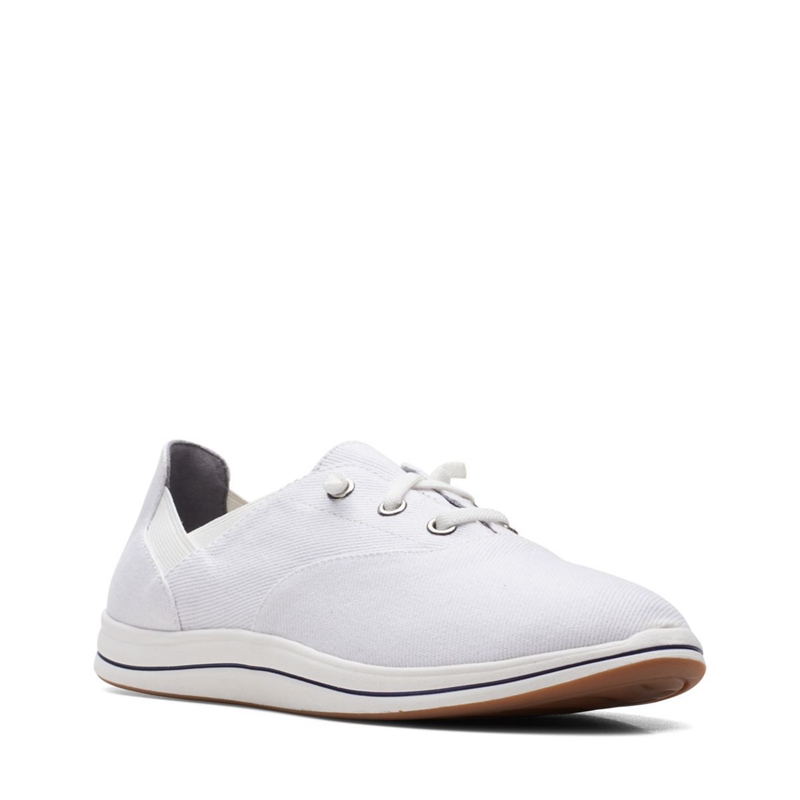 White Clarks Breeze Ave Women's Sneakers | 18436-SYXU