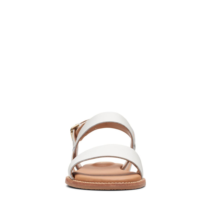 White Clarks Karsea Strap Women's Sandals | 71254-EVQR