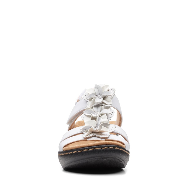 White Clarks Merliah Sheryl Women's Sandals | 76801-JKEO